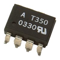 BROADCOM ACPL-T350-560E Optoacouplador, 1 Canal, DIP Montaje Superficie, 8 Pines, 3.75 kV, ACPL-T350 Series