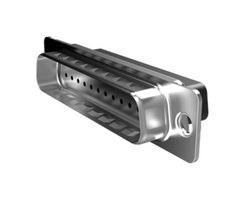 AMPHENOL COMMUNICATIONS SOLUTIONS 8656O15PLTXLF D Sub Connector Housing, 15 Positions, D Sub, DA, 8656 Series, Plug, Steel Body