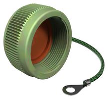 SPACECRAFT COMPONENTS D38999/33W23R Cubierta / Tapa Antipolvo, Tapa Antipolvo con Cordón
