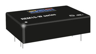 RECOM POWER REM15-2412SW Isolated Through Hole DC/DC Converter, Medical, DIP, 4:1, 15 W, 1 Output, 12 V
