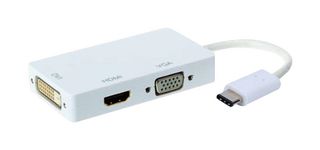 MULTICOMP PRO 83-22070 Convertidor de Interfaz, USB 3.1, Tipo C Macho a DVI , HDMI, VGA