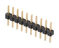 HARWIN M22-2015005 Pin Header, Vertical, Wire-to-Board, 2 mm, 1 Rows, 50 Contacts, Through Hole Straight, M22 Series
