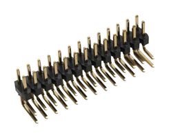HARWIN M22-2040305 Pin Header, Wire-to-Board, 2 mm, 2 Rows, 6 Contacts, Through Hole Straight, M22 Series