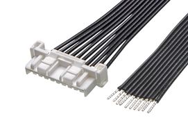 MOLEX 221959-1083 Conjunto de Cable, CLIK-Mate Hembra a Extremo Libre, 8 Posiciones, 2 mm, 1 Hilera, 300 mm, 11.8 "