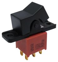 MULTICOMP PRO MP-R2-4B-A-5-11 Interruptor (Switch) de Balancín, Miniatura, IP67, Encendido-Encendido, DPDT, No Iluminado