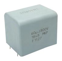 VISHAY MKP1848550704K2 Capacitor de Película de Potencia, Metallized PP, Caja Radial - 2 Pines, 5 µF, ± 5%, Enlace CD