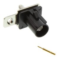 AMPHENOL RF FA1-NASP-C01-0 RF / Coaxial Connector, FAKRA Coaxial, Straight Plug, Crimp, 50 ohm, RG174, RG188A, RG316