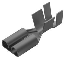 AMP - TE CONNECTIVITY 180351-5 Quick Disconnect Terminal, FASTIN-FASTON 250 Series, Female Quick Disconnect, 6.35mm x 0.81mm