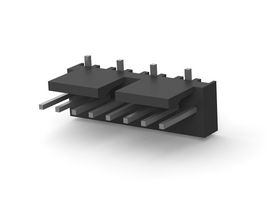 TE CONNECTIVITY - AMP 3-647166-8 Pin Header, Wire-to-Board, 2.54 mm, 1 Rows, 8 Contacts, Surface Mount Straight, MTA-100 Series