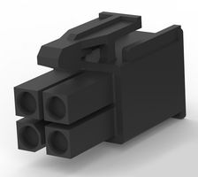 AMP - TE CONNECTIVITY 1-172167-9 Carcasa de Conector, Mini-Universal MATE-N-LOK Series, Macho, 4 Posiciones, 4.14 mm