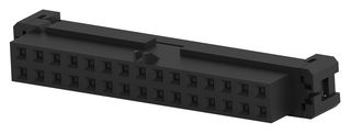AMP - TE CONNECTIVITY 2-111623-3 Conector IDC, IDC Hembra, Hembra, 2 mm, 2 Hileras, 30 Contactos, Montaje de cable