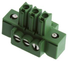 TE CONNECTIVITY - BUCHANAN 284510-3 Terminal de Bloque Enchufable, 3.5 mm, 3 Posiciones, 2 mm², Tornillo