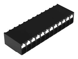 WAGO 2086-1212/700-000/997-607 Bloque de Terminal de Cable-A-Tarjeta, 3.5 mm, 12 Posiciones, 24 AWG, 16 AWG, 1.5 mm², Push-In