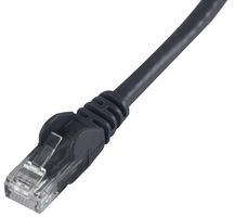 PRO SIGNAL PSG90527 Cable Ethernet, Cat6, Cat6, RJ45 Macho a RJ45 Macho, UTP (par trenzado sin blindaje), Negro, 2 m