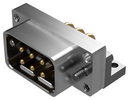 POSITRONIC SMXA033-MA48C-T7B1 Rectangular Power Connector, 6 Contacts, SP MAX Series, PCB Mount, Through Hole Right Angle, Plug