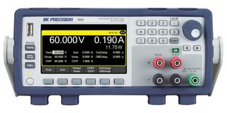 B&K PRECISION 9242 Bench Power Supply, Programmable, 1 Output, 0 V, 60 V, 0 A, 10 A