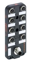 LUTRONIC 5512 08L1 Sensor Distribution Box, M12 Connector - 12 Pole, M12 Connector - 5 Pole, 8 Ports, M12 Series
