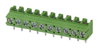 PHOENIX CONTACT 1935323 Wire-To-Board Terminal Block, 5 mm, 3 Positions, 26 AWG, 14 AWG, 1.5 mm², Screw