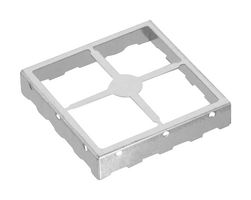 WURTH ELEKTRONIK 36103255S EMI Shielding Gasket, Tin Plated Steel, 0.99" x 0.99" x 0.13", WE-SHC Series