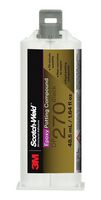 3M DP270 48.5ML Potting Compound, Epoxy 2 Part, Black, Cartridge, 48.5 ml, Scotch-Weld Series