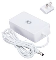 RASPBERRY-PI SC0747 Raspberry Pi Power Supply, 8 V, 6 A, 48 W, US