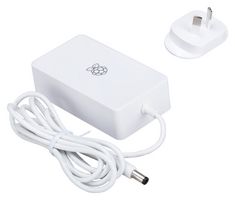 RASPBERRY-PI SC0749 Raspberry Pi Power Supply, 8 V, 6 A, 48 W, AU