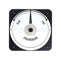 SIFAM TINSLEY MCS 106 452 AAAA Medidor de Panel Analógico, Sincroscopio, Lento-Rápido, 100.33 mm, 100.33 mm, MCS Series