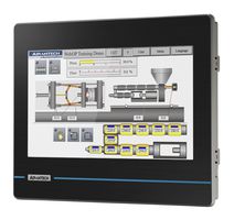 ADVANTECH WOP-210K-NAE Operator Panel, WSVGA TFT LCD Touch Screen, 10.1 ", 1024 x 600 Pixels, HMINavi Software, 24 VDC