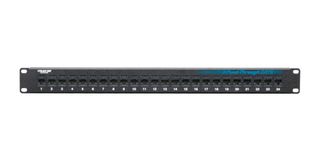 BLACK BOX JPM818A Patch Panel, Unshielded, Patch Panel, 24 Ports, Cat6, 1U