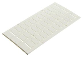 ENTRELEC - TE CONNECTIVITY 1SNK160000R0000 Marcador de Bloque de Terminales, Tarjeta de Marcadores, Bloques de terminales, En Blanco, 8 mm