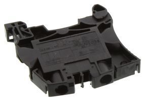 TE CONNECTIVITY - ENTRELEC 1SNK508066R0000 Bloque de Terminal c/Montaje en Riel DIN, Negro, 2 Posiciones, 6 AWG, 10 mm², Tornillo, 57 A