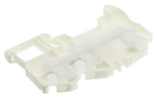 TE CONNECTIVITY - ENTRELEC 1SNK705072R0000 Bloque de Terminal c/Montaje en Riel DIN, Blanco, 3 Posiciones, 12 AWG, 2.5 mm², Pinza, 24 A