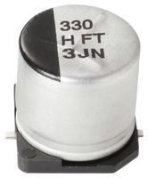 PANASONIC EEEFT1E561UP SMD Aluminum Electrolytic Capacitor, Radial Can - SMD, 560 µF, 25 V, 0.08 ohm, 2000 hours @ 105°C