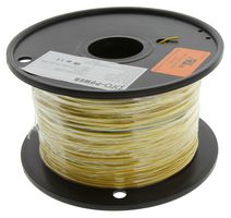 MULTICOMP PRO PP002317 Cable, PVC (Policloruro de Vinilo), Amarillo, Verde, 22 AWG, 17 x 0.16mm, 1000 ft