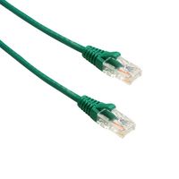 AMPHENOL CABLES ON DEMAND MP-64RJ4528GG-014 Ethernet Cable, Cat6, RJ45 Plug to RJ45 Plug, UTP (Unshielded Twisted Pair), Green, 4.26 m, 14 ft