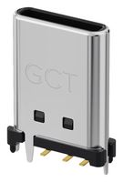 GCT USB4180-03-0120-C Conector USB, USB Tipo C, Macho, 6 Posiciones, Montaje Superficial, Vertical