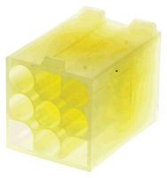 MOLEX 19-09-2099 Carcasa de Conector, UL 94V-2, Serie Standard 0.093", Macho, 9 Posiciones, 6.7 mm