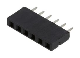 AMPHENOL COMMUNICATIONS SOLUTIONS 68685-306LF Receptáculo PCB, Tarjeta-a-Tarjeta, 2.54 mm, 1 Líneas, 6 Contactos, Through Hole, Serie 68685