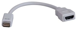 EATON TRIPP LITE P138-000-HDMI Computer Cable, HDMI Receptacle, 8 ", 210 mm, White