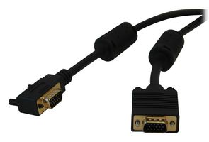 EATON TRIPP LITE P502-025-RA Cable de Computadora, HD-15 Macho, HD-15 Macho, 25 ft, 7.6 m, Negro