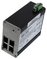 N-TRON 104TX Interruptor, 4 Puertos, Industrial, Fast Ethernet no Gestionado, Rail DIN, 4 x RJ45