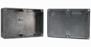 BUD INDUSTRIES AN-1306-A Alojamiento Metálico, Fundido, Small, Aluminio fundido a presión, 55.1 mm, 120.9 mm, 170.9 mm, IP68