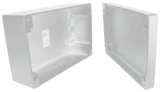 BUD INDUSTRIES AN-1323-A Metal Enclosure, Diecast, Small, Diecast Aluminum, 90.4 mm, 160 mm, 260 mm, IP68