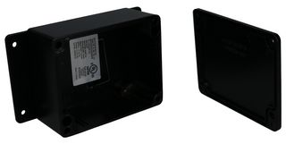 BUD INDUSTRIES AN-2804-AB Alojamiento Metálico, Fundido, Small, Aluminio fundido a presión, 55.1 mm, 90 mm, 115 mm