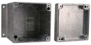 BUD INDUSTRIES AN-2809-A Alojamiento Metálico, Fundido, Small, Aluminio fundido a presión, 101.3 mm, 120.5 mm, 120.4 mm