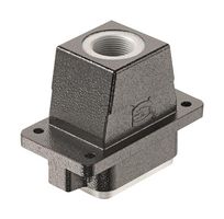 HARTING 19390061111 Heavy Duty Connector, Hood, Top Entry, Aluminum Body, Screw, 6B