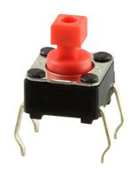 OMRON ELECTRONIC COMPONENTS B3F-1056 Interruptor Táctil, B3D Series, Accionamiento superior, Through Hole, Émbolo para la Tapa, 500 gf