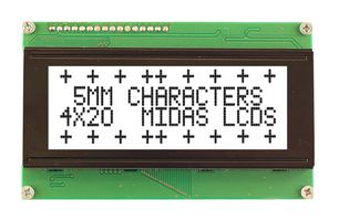 MIDAS DISPLAYS MC42005A6W-FPTLWS-V2