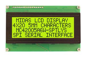 MIDAS DISPLAYS MC42005A6W-SPTLYS-V2