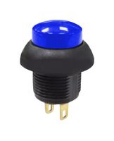 MULTICOMP PRO MPP12-6B2G7SM4CAS05L00 Pushbutton Switch, Non-Illuminated, MP Pushbutton Switches High-Raised, 13.6 mm, SPST, Off-(On)